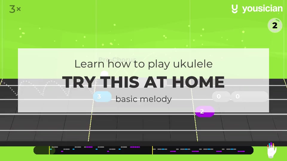 Learn how to play Try This At Home on Ukulele Yousician