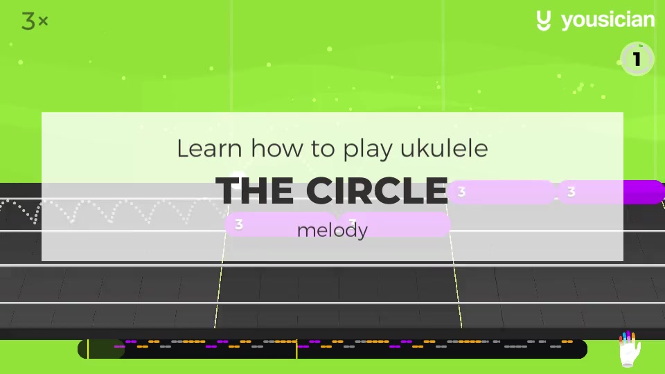 Learn how to play The Circle on Ukulele Yousician