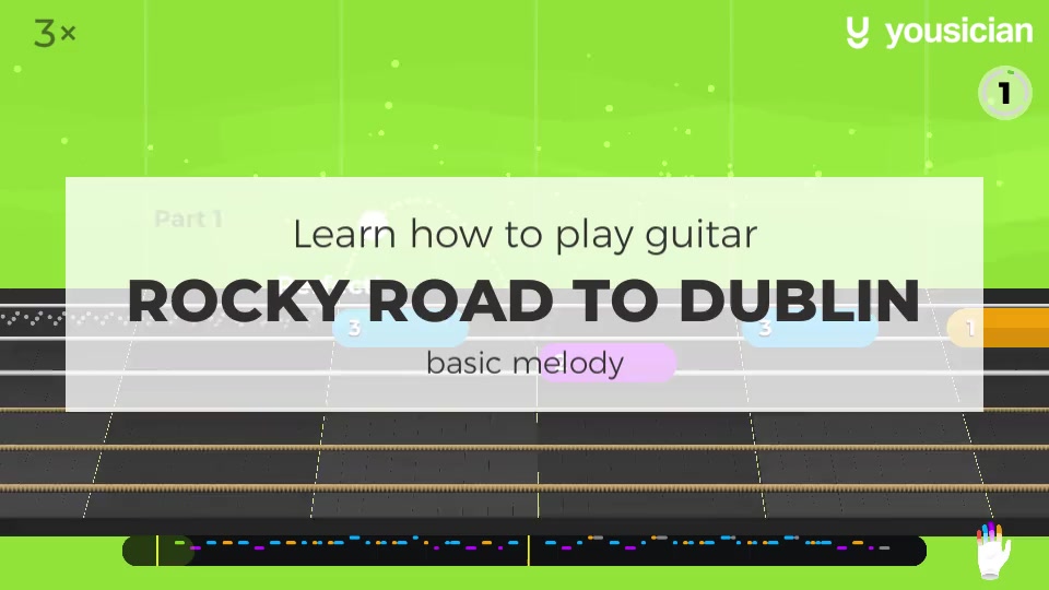 Rocky Road To Dublin Guitar Lesson