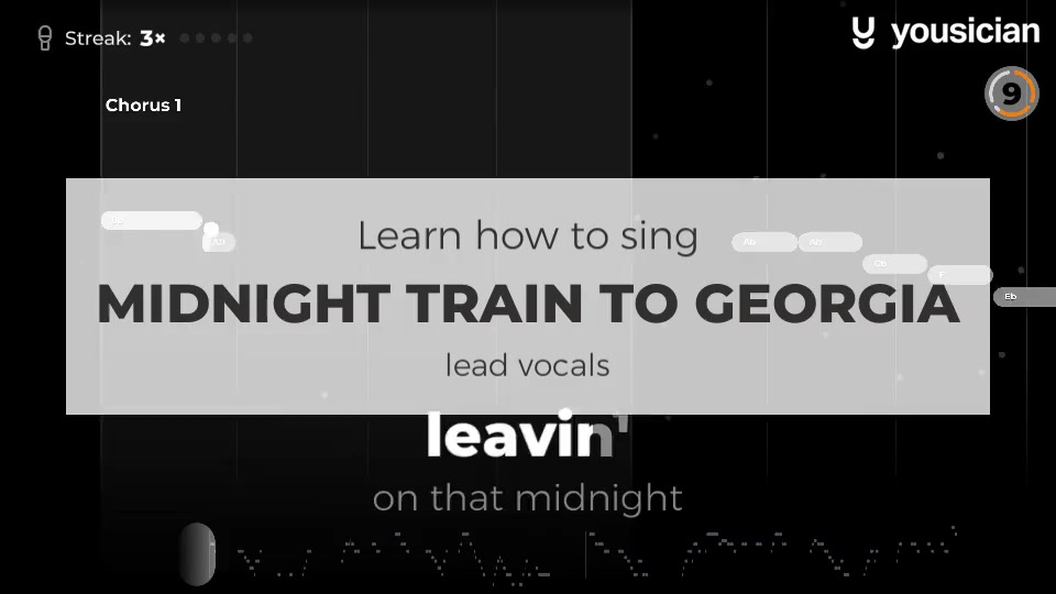 Learn how to sing Midnight Train To Yousician