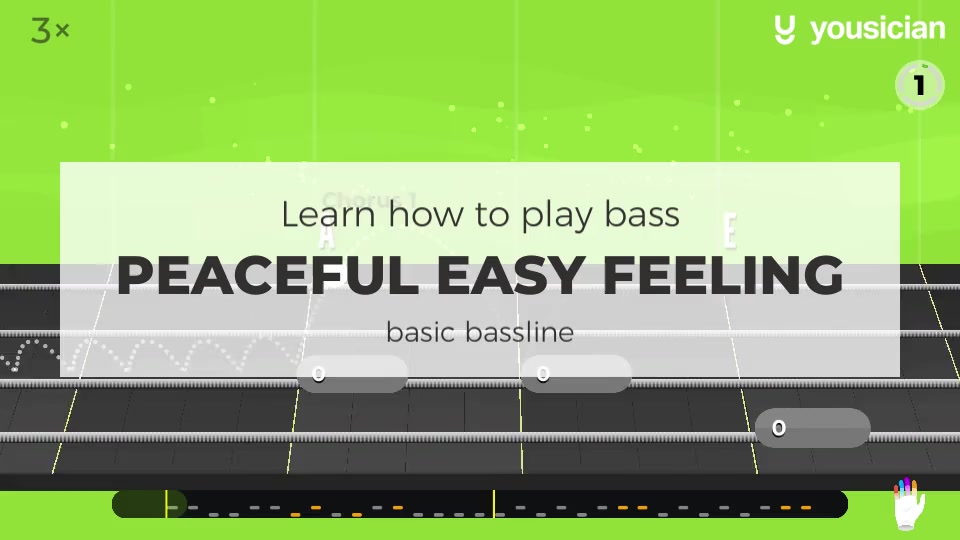 Learn How To Play Peaceful Easy Feeling On Bass Yousician