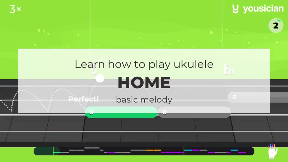 Learn how to play Home on Ukulele Yousician