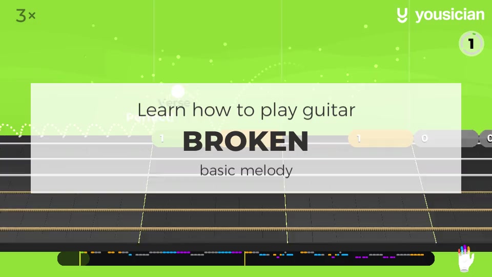 Learn how to play Broken on Guitar | Yousician