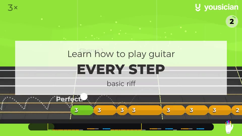 Learn how to play Every Step on Guitar Yousician